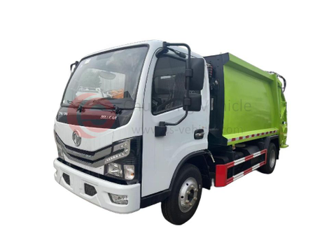Caminhão de lixo compactador Dong Feng 4x2
