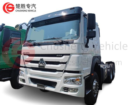 6x4 Sinotruk HOWO Caminhão Trator 400HP Caminhão Trator para venda quente