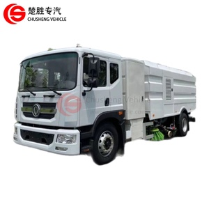 Caminhão varredor para limpeza de estradas de alta eficiência DONGFENG 4 × 2 Caminhão de limpeza de estradas para venda