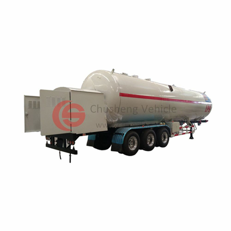 Mais vendido 3 eixo 45000L LPG Tanker LPG Tank
