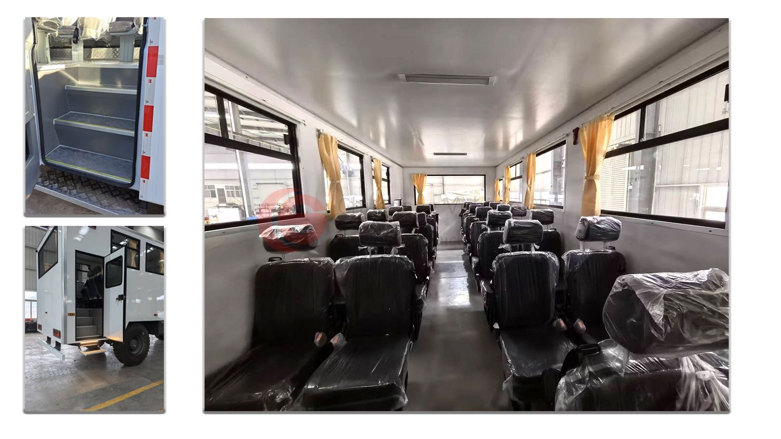 &ocirc;nibus da tripula&ccedil;&atilde;o.