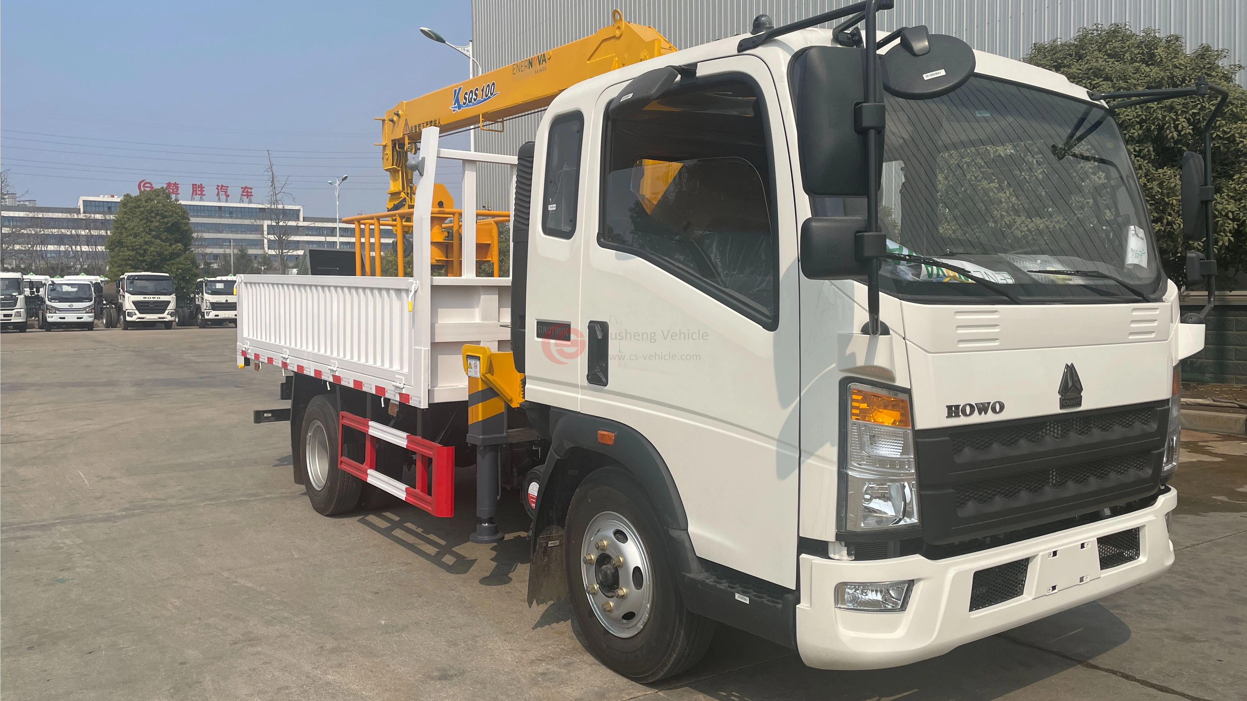 Nova ordem de sucesso: New Crane Truck para o Quênia!