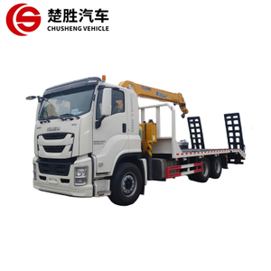 Caminhão de mesa ISUZU GIGA 6x4 com guindaste montado em caminhão XCMG